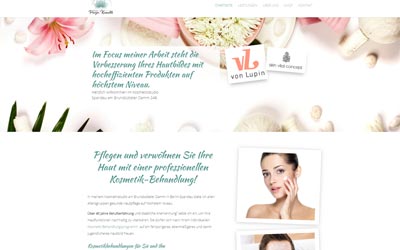 Zahnarzt homepage Design