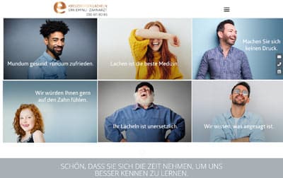 Homepage Zahnarzt